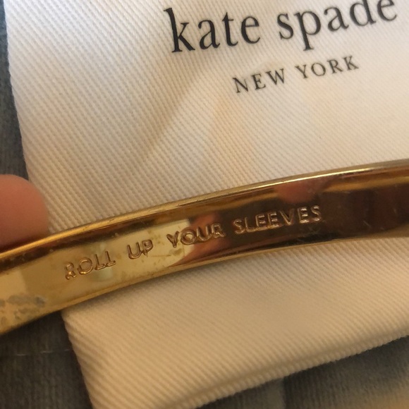 Kate Spade idiom bracelet - Picture 2 of 4